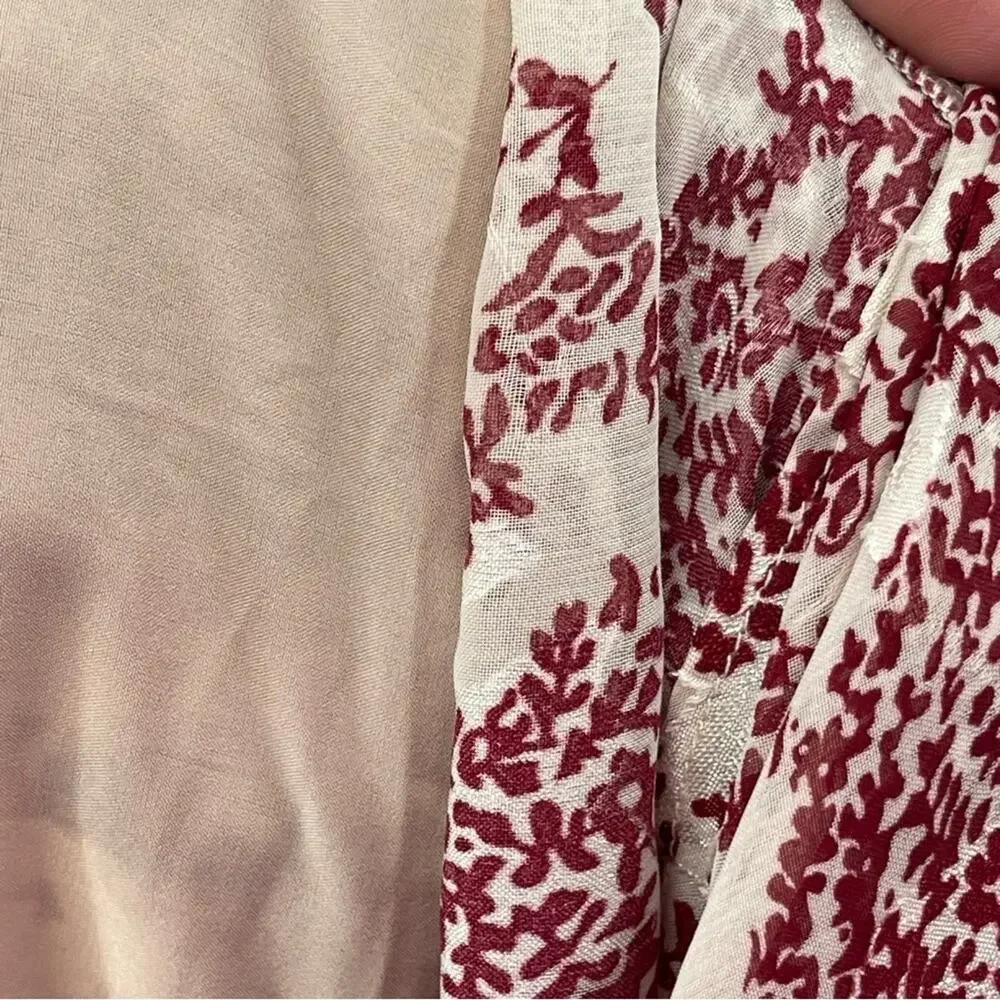 Revolve Elliatt Iridescent Sheath V-Neck Puff Sleeve Cocktail Dress Size Small - Picture 12 of 16